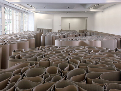 Michelangelo Pistoletto, Labyrinth, from the Mirror of Judgement (2011) © Courtesy of the artist/Serpentine Galleries