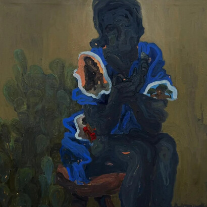 Tonia Nneji, Caretaker ma, 2025. Courtesy of Rele Gallery