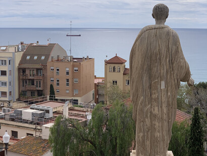 View of Tarragona, Spain, and its roman amphitheater