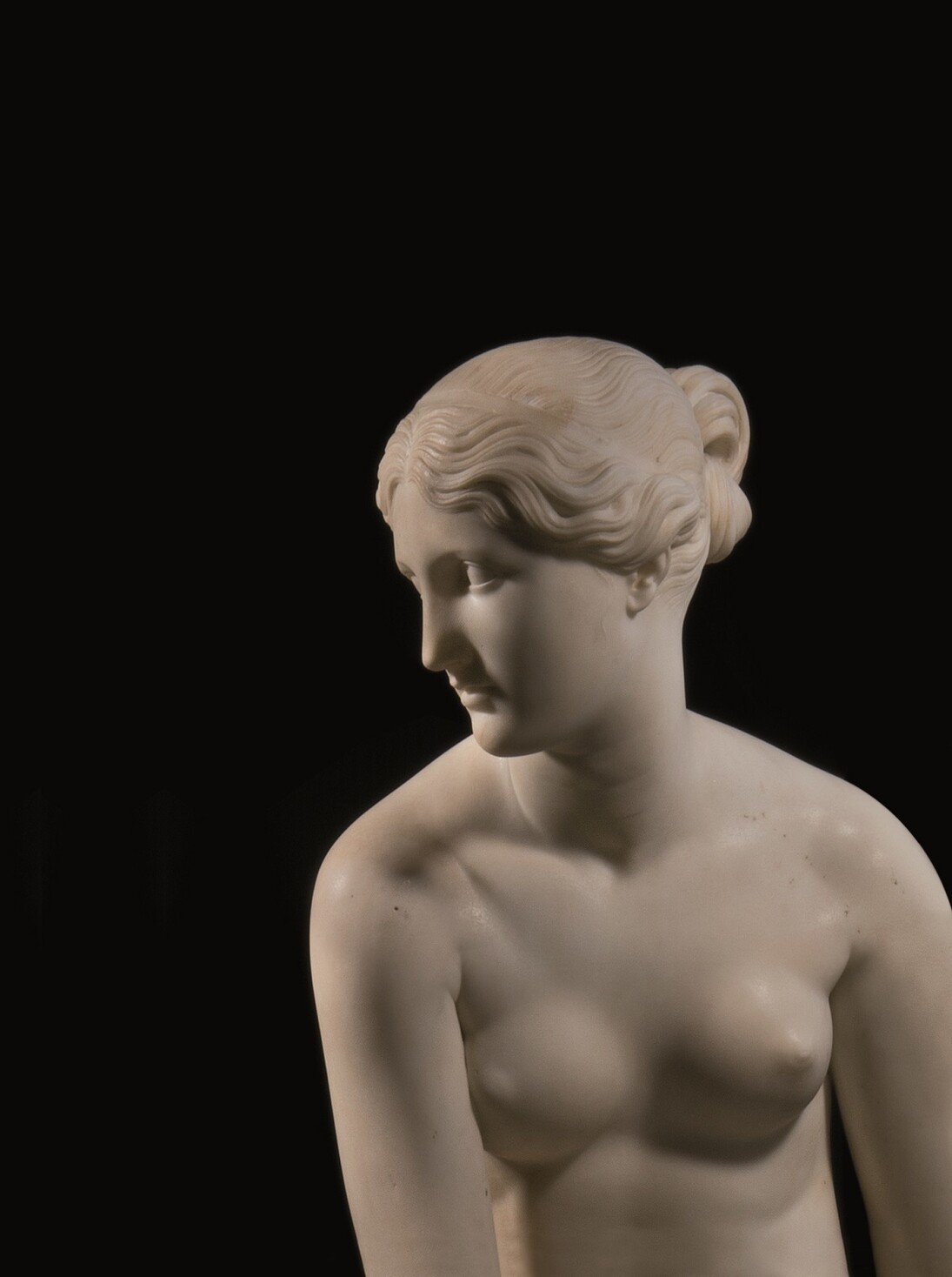 Lorenzo Bartolini, (Savignano di Prato, 1777 – Firenze, 1850) Ninfa dell’Arno (Arnina) 1825 marmo. Gran Bretagna, collezione privata
