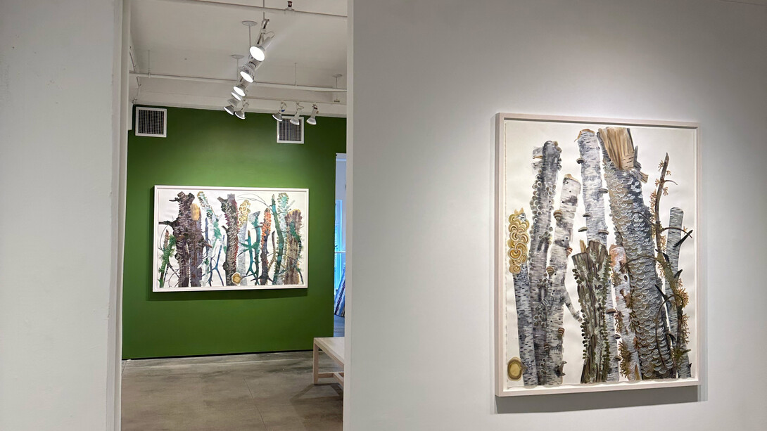 Installation View, Katie DeGroot, Resplendent, 2024. Courtesy of Kathryn Markel Fine Arts