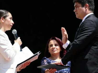 Toma de posesión del nuevo presidente de Costa Rica, Carlos Alvarado