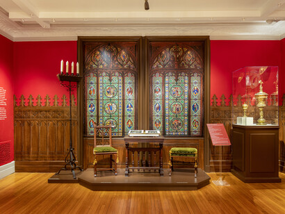 Richard Morris Hunt, In a new light, exhibition view. Courtesy of Rosecliff 