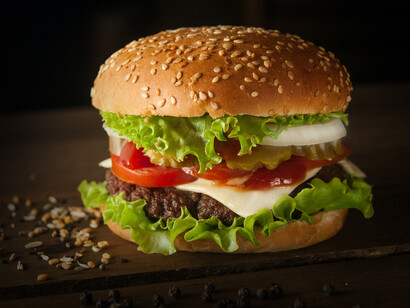 El Whooper para zurdos de la cadena de comida rápida Burger King