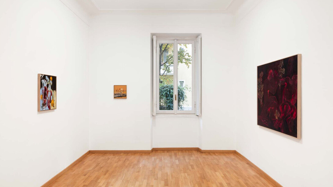 Uwe Wittwer, Controcorrente, veduta della mostra. Cortesia di Monica De Cardenas