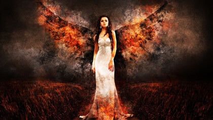 Lilith simbolo di libertà spirituale. Lilith si ribella al tentativo di sopraffazione di Adam, non vuole sottomettersi perché si considera alla pari, letto in termini simbolici Adam è la materia che cerca di sottomettere ciò che è spirituale in virtù del fatto che ha un corpo, un peso