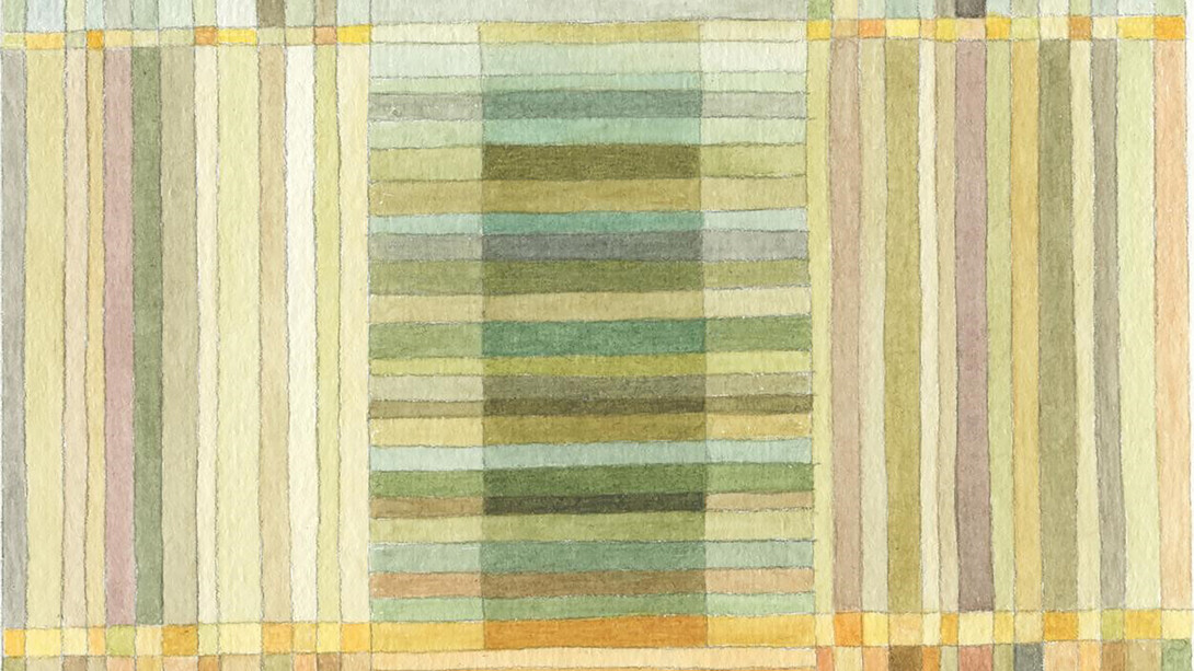 ENTRY, watercolour 16 x 12cm, Mark Weighton, 2023