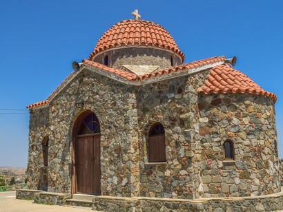 Igreja ortodoxa em Agia Varvara (Chipre)