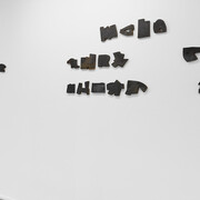 Imi Knoebel, exhibition view. Courtesy of Galerie Christian Lethert