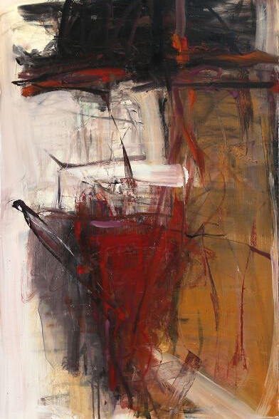 Tom Lieber, Red Tail, 2014, oil on canvas, 36 x 24 inches