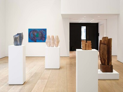 Divide two divide one, exhibition view. Courtesy of Lehmann Maupin 