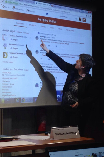 Según Rosaura Alastruey, Linkedin es como ligar: la dificultad no es encontrar un contacto, sino saber seducirlo