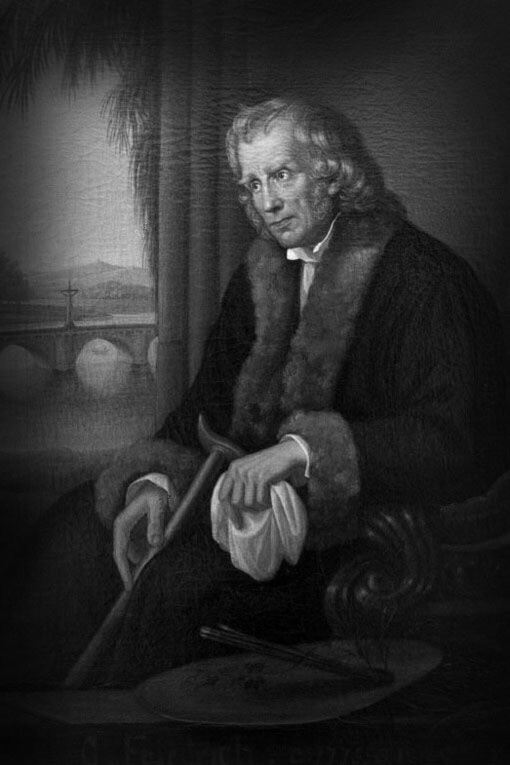 Friedrich ritratto l'anno della morte da Caroline Bardua