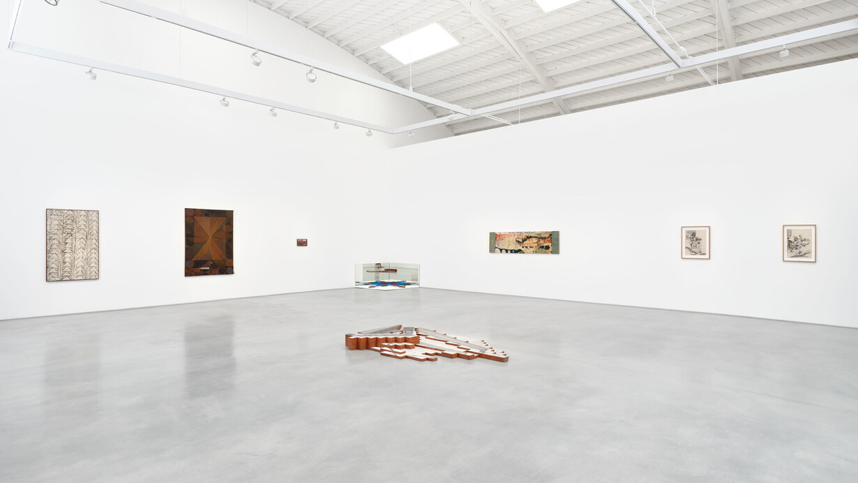 Various artists, Back to the Earth, exhibition view. Courtesy of Roberts Projects