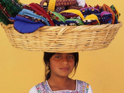 Niña guatemalteca