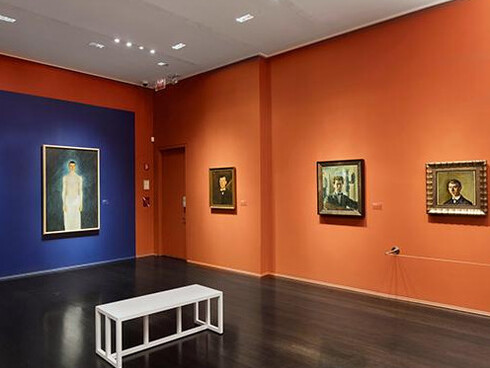 Richard Gerstl, Exhibition view. Courtesy of Neue Galerie