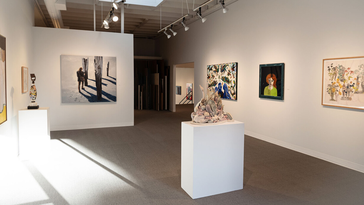 Various artists, Forty years: an anniversary exhibition, exhibition view. Courtesy of Russo Lee Gallery