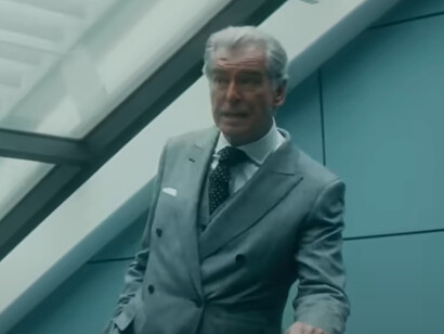 Pierce Brosnan as Arthur Steiglitz, head of the NCSC who runs the London office with a sure hand and ultimate authority