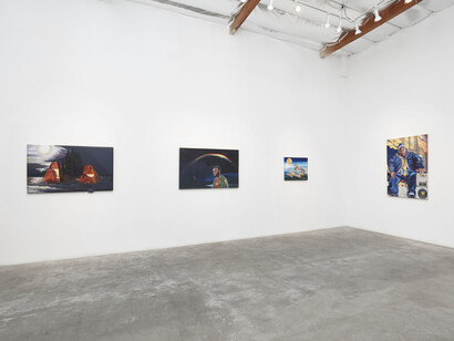 Installation view of Jim Adams: Eternal Witness