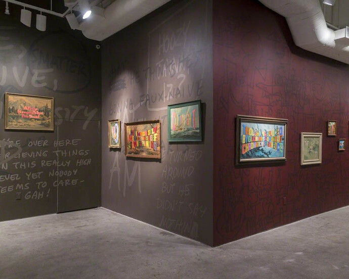 Wayne White. Courtesy of Joshua Liner Gallery