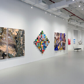 Various artists, Winter group show 2026, exhibition view. Courtesy of Sundaram Tagore Gallery