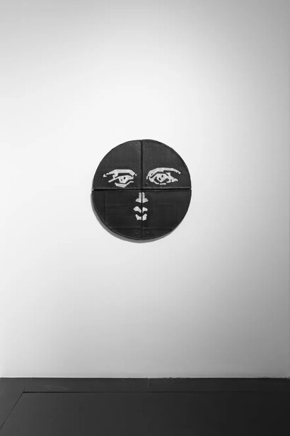 Rodrigo Torres, Água mole em pedra dura (Little strokes fell great oaks), exhibition view. Courtesy of A Gentil Carioca  