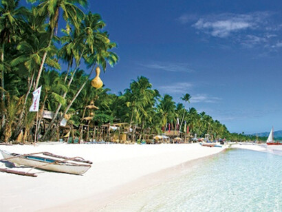 Boracay Island, the beach