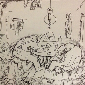 Solomon Nikritin, Study for People’s Court, early 1930’s © State Museum of Contemporary Art-Costakis collection (Thessaloniki -Greece)