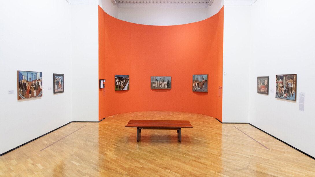 Paulo Pedro Leal, Tragic suburb, exhibition view. Courtesy of Pinacoteca 