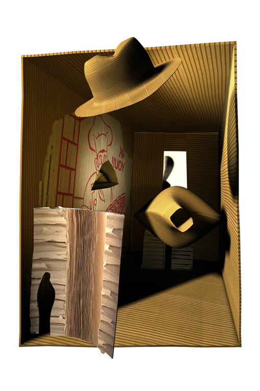 Kim McLean, Nocturne, 2014, 24" X 17", archival pigment unique print 
