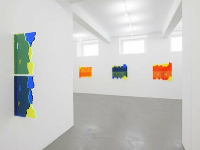 Francesco Candeloro, vista della mostra. Per gentile concessione della galleria A arte Invernizzi