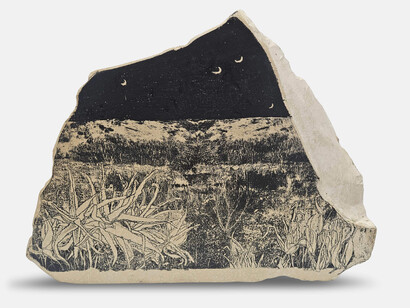 Shadiya CK, How to plant stones III, 2025. Courtesy of Sakshi Gallery