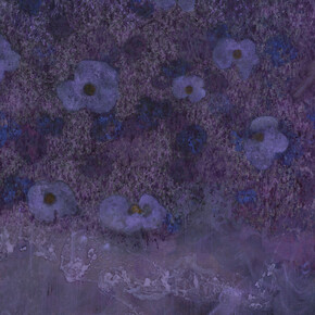 Oliver Bak, Violets banquet, 2024. Courtesy of Sprüth Magers Gallery