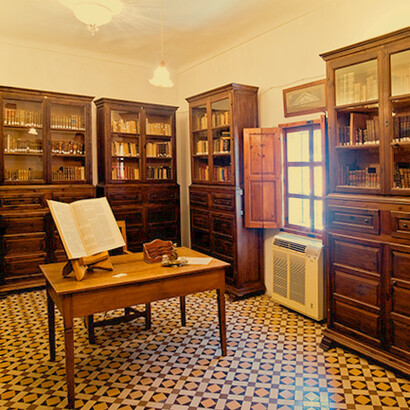 Sala de la Casa Museo Azorín, Monóvar, Alicante, España