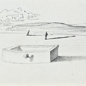 Dali - Paysage (illustration pour secheresse), 1936