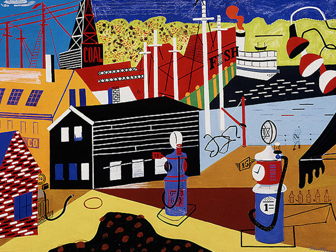 Stuart Davis, In Full Swing. Courtesy of National Gallery of Art