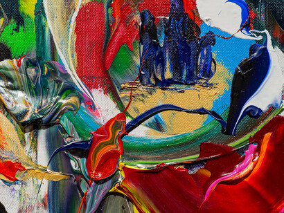 Fragment of the painting by Edward Bekkerman