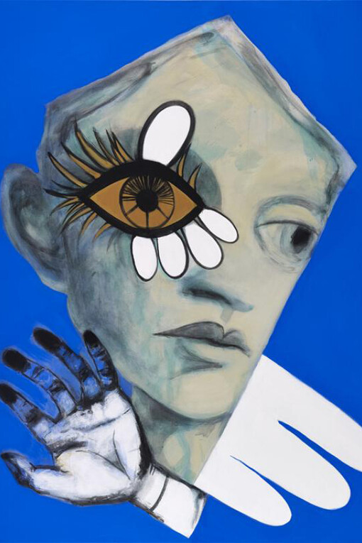 Fragment, 2017 
Distemper on canvas, 180 X 145 cm 
Courtesy of the artist 
© Moyna Flannigan 
Photography by John McKenzie 