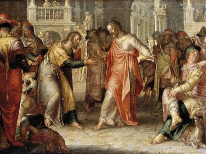 El episodio evangélico del «Tributo al César» visto por Joachim Wtewael (1566-1638)