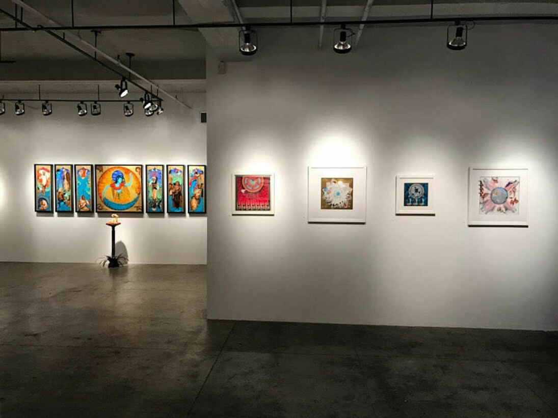 Siona Benjamin. Beyond Borders, Exhibition view. Courtesy of ACA Galleries