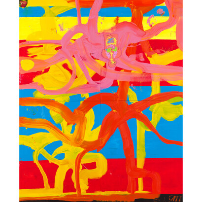 Chris Martin, Untitled