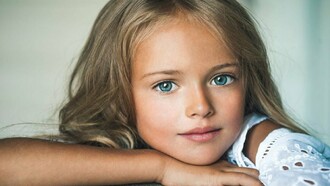 Kristina Pimenova, la "niña más guapa del mundo", se había convertido en supermodelo antes de cumplir 10 años