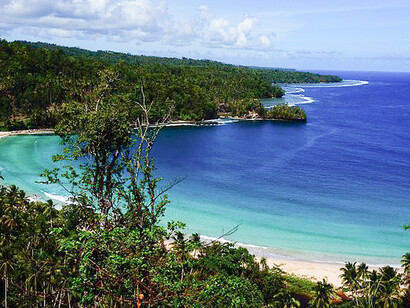 The Maluku island of Buru in Eastern Indonesia, where Pramoedya Ananta Toer was imprisoned