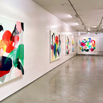 Carlos Arnaiz, Obras recientes, vista de exhibición. Cortesía de la Galería Jorge Mara – La Ruche