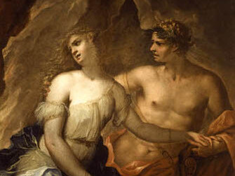 «Orfeo y Eurídice» por Federico Cervelli (1642-1696)