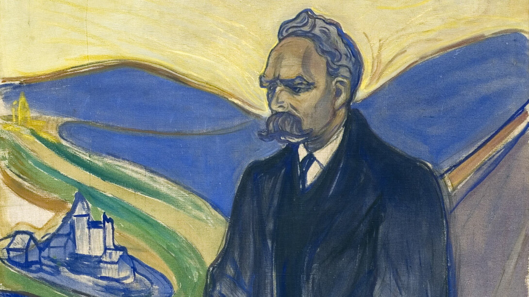 Edvard Munch, Friedrich Nietzsche, 1906 (detalle)