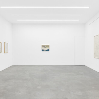 Carol Rhodes, Sites, exhibition view. Courtesy of Alison Jacques Gallery