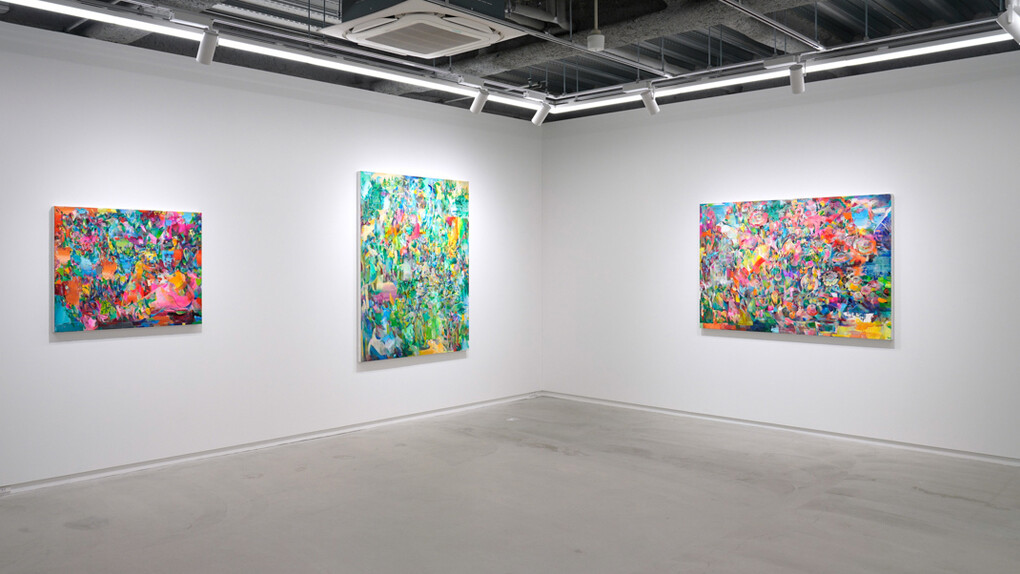 Ayumu Yamamoto, Year-end light, exhibition view. Courtesy of MAKI Gallery
