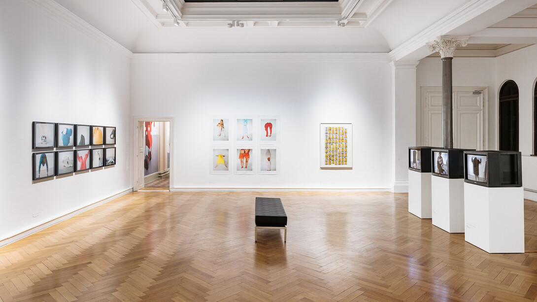 Photographic sculptures, exhibition view. Courtesy of OÖ Landes-Kultur GmbH