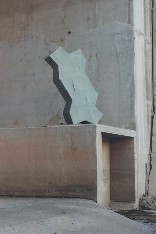 Ben Nathan, Seoul Triptych (detail), mixed media on aluminium, each 93 x 118 cm, 2014, Courtesy of the artist and 43 Inverness Street